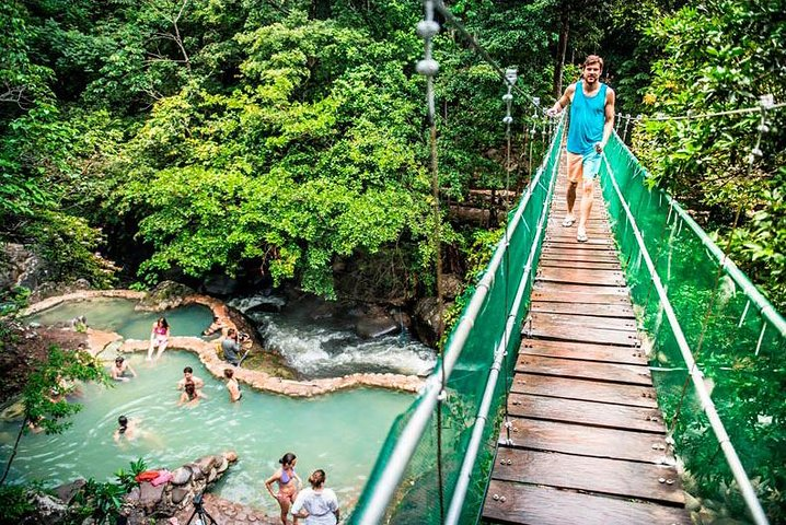 Volcano Hot Springs in a Natural Setting